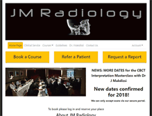 Tablet Screenshot of jm-radiology.co.uk